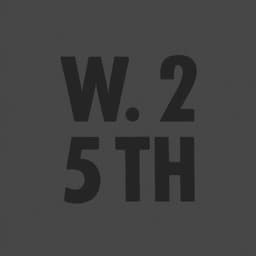 W.25TH